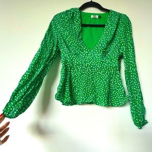 RIXO flower top size XS 🌸